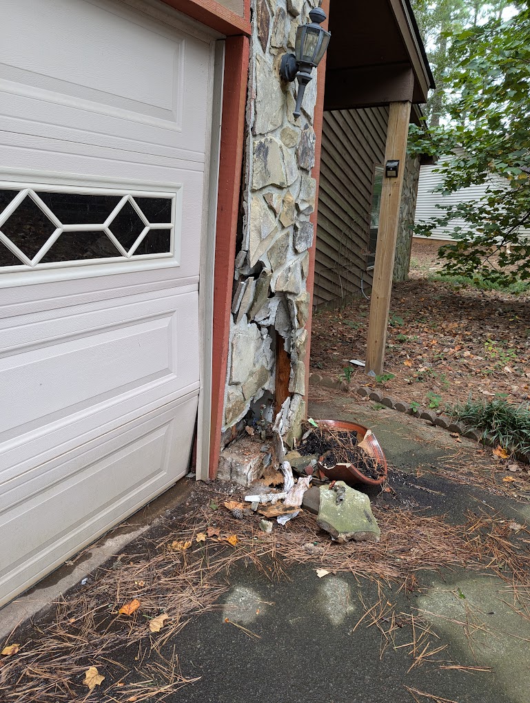 Facade Damage Before